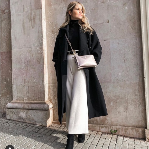 Zara Pants - Zara high waisted knit pants bloggers favorite